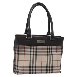 Pre Loved burberry Women Beige Handbags